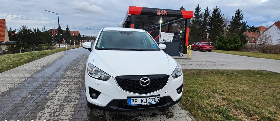 Mazda CX-5 cena 42800 przebieg: 157000, rok produkcji 2013 z Mońki małe 137